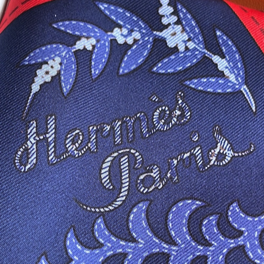 NWT! Hermes 90 cm Carre Cliquetis Silk Scarf with Box ATTENTION COLLECTORS - Picture 3 of 15